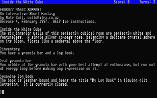Frobozz Magic Support atari screenshot